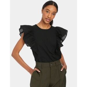 A New Day Flutter Sleeve Top